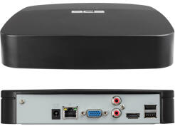 BCS-L-SNVR0401-4KE(2) - Rejestrator IP 4- kanałowy, do 12Mpx, 1x HDD, Ai - BCS LINE | 5904890709027