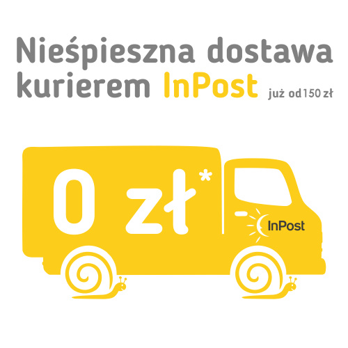 Nieśpieszna dostawa - 0 zł Nieśpieszna dostawa - 0 zł